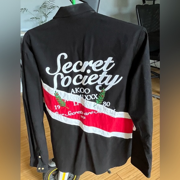 Akoo (Rapper T.I.’s brand) “Secret Society” casual dress shirt - Picture 2 of 3
